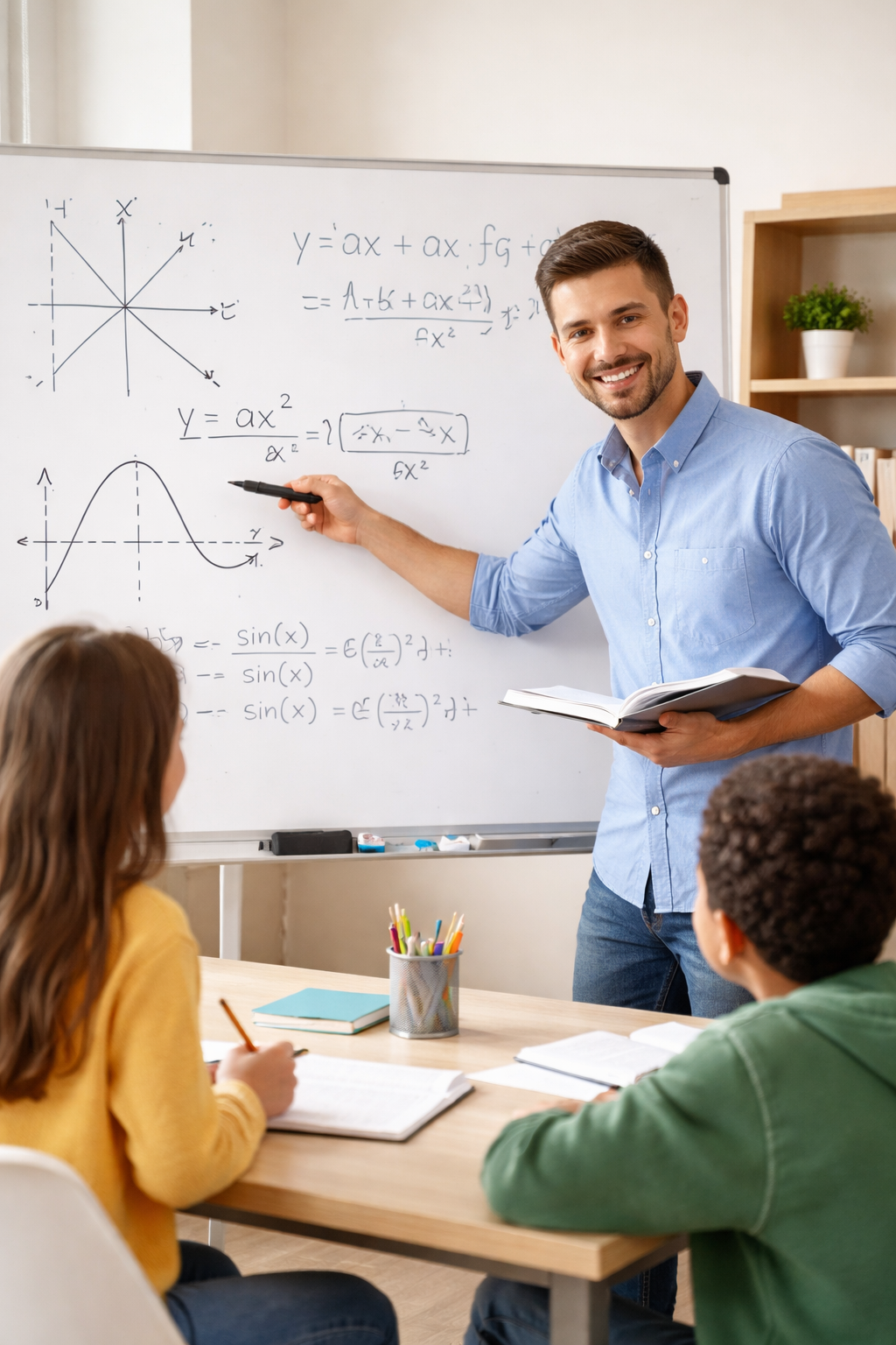 Math coaching demonstration