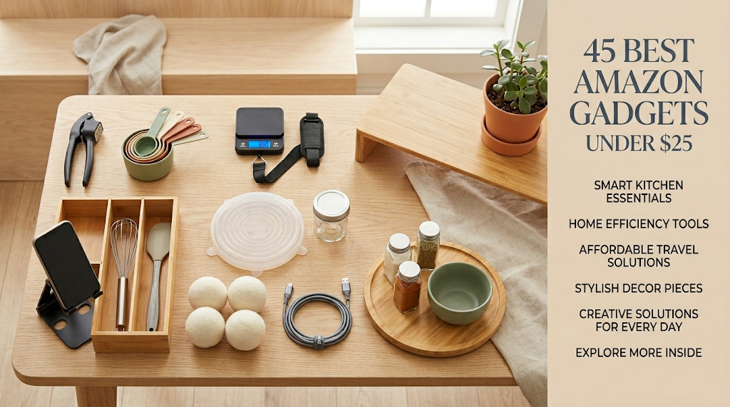 Amazon gadgets under 25 dollars - smart home gadget collection