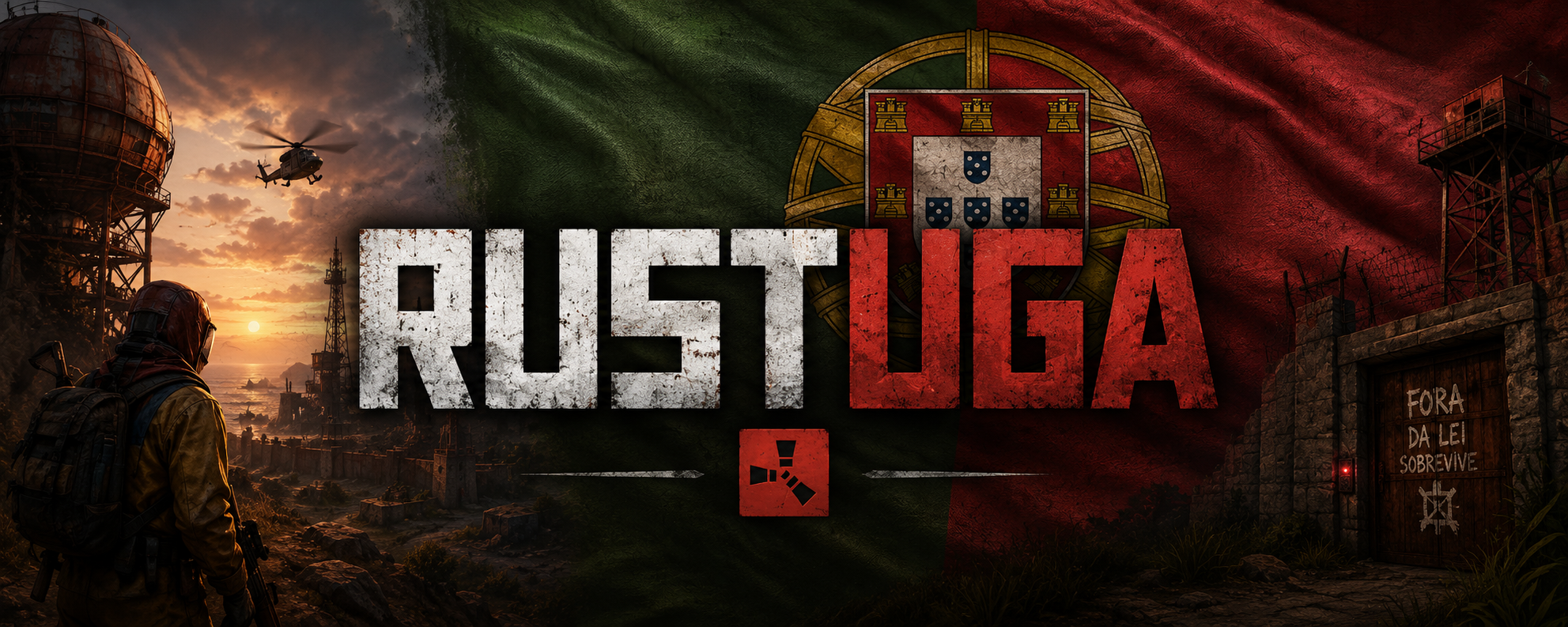Баннер сервера Rustuga