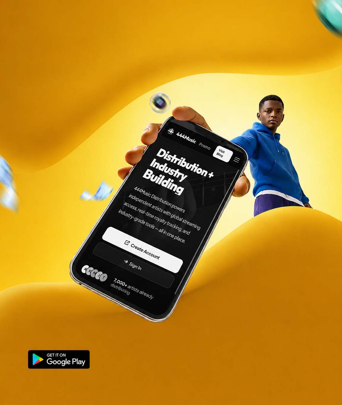 444Music app preview