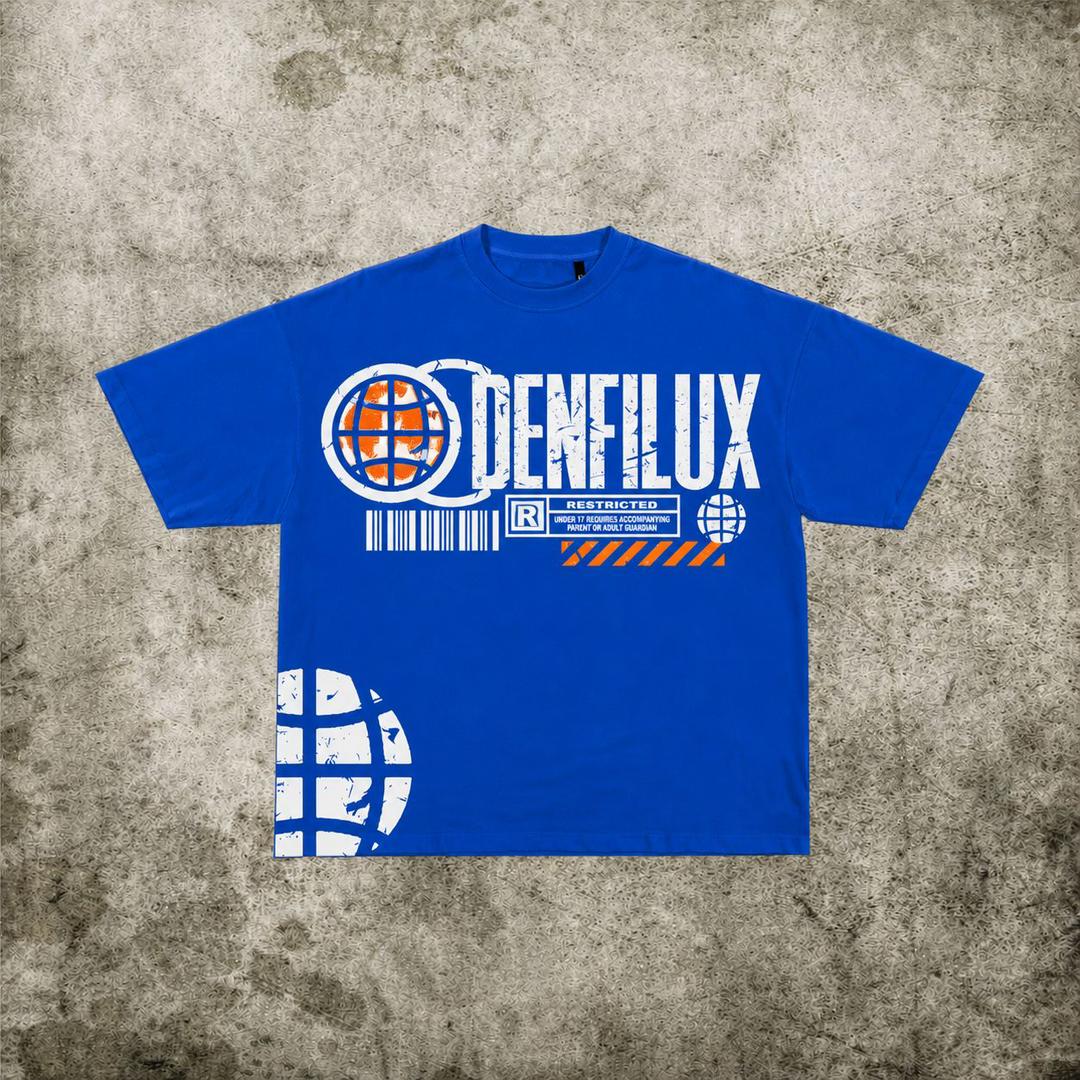 DENFILUX blue signature tee